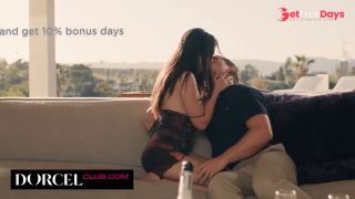 A hot couple has sex on the sofa-1