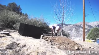 xxx video 48 ass toys bdsm bdsm porn | Bondage Life – Hard Labor Digging Part 4 (Painting Edition) | bondage-0