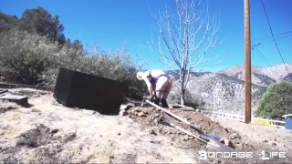 xxx video 48 ass toys bdsm bdsm porn | Bondage Life – Hard Labor Digging Part 4 (Painting Edition) | bondage-3