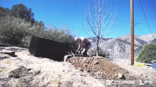 xxx video 48 ass toys bdsm bdsm porn | Bondage Life – Hard Labor Digging Part 4 (Painting Edition) | bondage-6