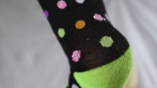 Olivia Rose - POV Halloween Sock Worship (Feet porn)-2