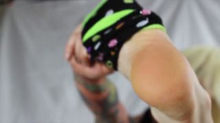 Olivia Rose - POV Halloween Sock Worship (Feet porn)-8