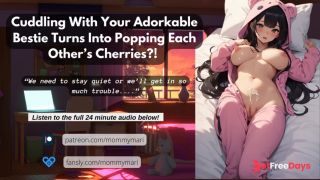 [GetFreeDays.com] Cuddling With Your Adorkable Bestie Turns Into Popping Each Others Cherries Adult Clip February 2023-0