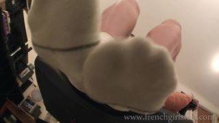 xxx video clip 11 FRENCH GIRLS FEET - POV Foot Worship, smegma fetish on pov -3