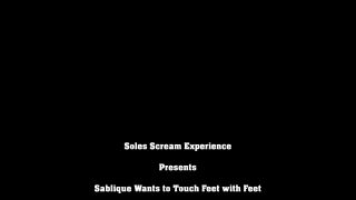 SolesScreamExperience - Sablique is Determined to Play Footsie – Tickling Videos.-9