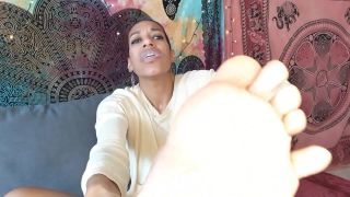 Foot fetish humiliation JOI Black!-6