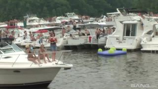 Tina Starts To Strip In Front Of Everyone On The Boat-3