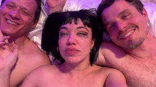 Video DOUBLE TROUBLE Little Puck s 1st BBG With Double Vag And BTS ...-6