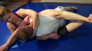 xxx video 33 femdom orgasm Mixed wrestling 0rs1 b femdom!?, wrestling on femdom porn-8