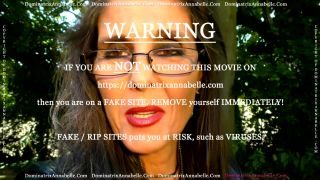 Dominatrix Annabelle – Just Leather! And . . . !!! - Handjob domination-2