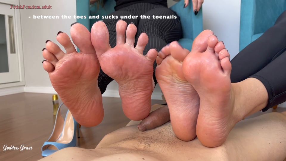 adult xxx clip 41 lyra law femdom femdom porn | Goddess Grazi: Come cuckold come lick cum on our feet | femdom