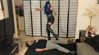 Girl in boots beats guy in the balls.-3