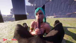 [GetFreeDays.com] Furry Wolf Fuck Petite Blue Hair Girl Yiff Hentai Adult Film June 2023-2