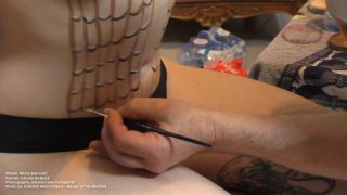 online clip 48 Bodypaint Nikita Sekhmet on webcam -1
