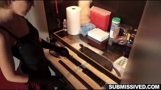 online xxx clip 5 Submissived – Molly Manson, Dick Chibbles | leather cuffs | toys vicious femdom empire-6