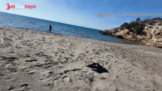 [GetFreeDays.com] Curvy Nudist and Voyeur on the Beach. Funny Dildo Bye bye Sex Film December 2022-1