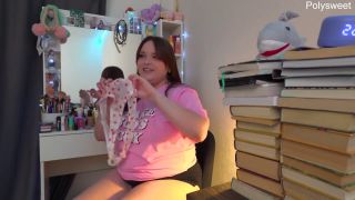 Polysweet - Russian actress shoots solo backstage video-1