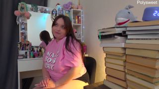 Polysweet - Russian actress shoots solo backstage video-2