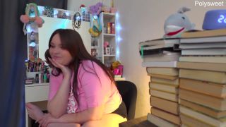 Polysweet - Russian actress shoots solo backstage video-4