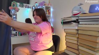 Polysweet - Russian actress shoots solo backstage video-5