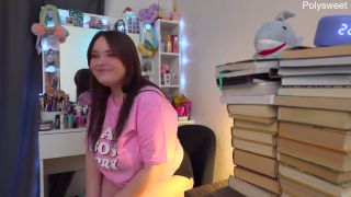 Polysweet - Russian actress shoots solo backstage video-9
