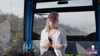 We Almost Got Caught In The Cable Car, Risky Blowjob  Sammmnextdoor Date Night 22 1080p-5
