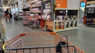 online porn clip 1 LilyMaeExhib – Flashing at the Hardware Store on brunette girls porn best feet fetish-0