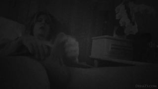 adult video clip 26 Delia TS – Silver Flame: Silk Stroking on shemale porn -5