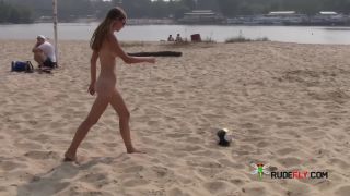 Fun on the nude beach-1