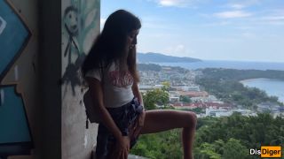 I Took My Stepsister To Abandoned House With Bats And Fucked Her With A View Of The Sea 1080p-3