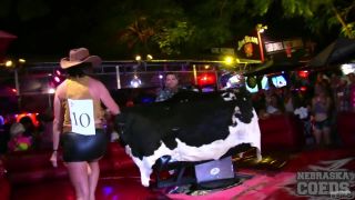 Fantasy Fest 2018 Topless Bull Riding And Girls Flashing Pussy And Tits On The Streets Public!-2