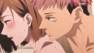 JJK 2 Explosive Rough Sex Where Yuji Itadori and Nobara Surrender to the Moment  HENTAI Parody-5