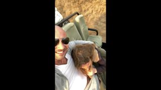 Angel Emily - Public Blowjob In Safari - I Suck His Cock,He Cum And I Swallow All His Sperm - Pornhub, Angel Emily (FullHD 2021)-1