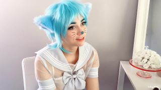 Indigo White Pt 1LEWD HAND HOLDING WITH YOUR NEKO GIRLFRIEND¡ - INDIGO WHITE - 1080p-7