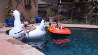 Custom Fetish - Vivian n Madison Chillin on Inflatables - Fetish-6