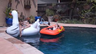 Custom Fetish - Vivian n Madison Chillin on Inflatables - Fetish-7