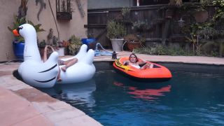 Custom Fetish - Vivian n Madison Chillin on Inflatables - Fetish-8