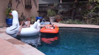 Custom Fetish - Vivian n Madison Chillin on Inflatables - Fetish-9