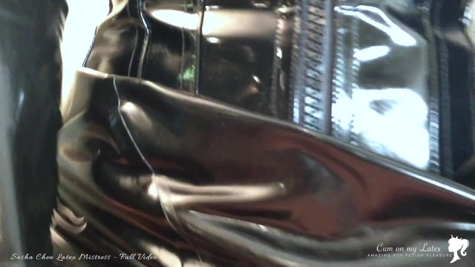 online porn video 4 Cum on My Latex – Latex Mistress – Massive Squirt Session on Slave Cock | fetish | femdom porn punter fetish