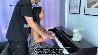 Video MY PIANO TEACHER CUM ON MY PUSSY Itsxlilix 1080p FullHD-3