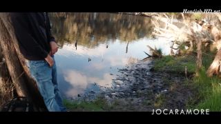 Risky Outdoor Handjob In Local Park – JocarAmore - [Webcam]-3