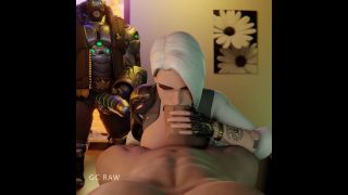 Raw_Grand - ashe deepthroats a big cock at home old [Overwatch] [GCRaw]-6