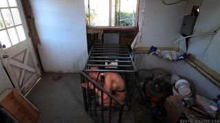 Bound Blonde Babe Gets Machine-Fucked In The Basement Sex...-7