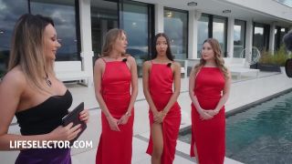 Alexis Crystal,Amalia Davis,Angelika Grays,Lia Lin - Reality tv contestants Alexis Crystal, Angelika Grays, Amalia Davis, Lia Lin and Karina King get wet-1
