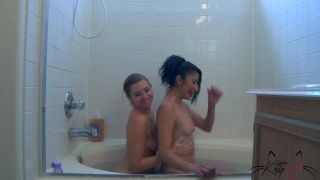 adult video clip 27 boss foot fetish Kitty J XXX – Shower Time Fun, feet on lesbian girls-3