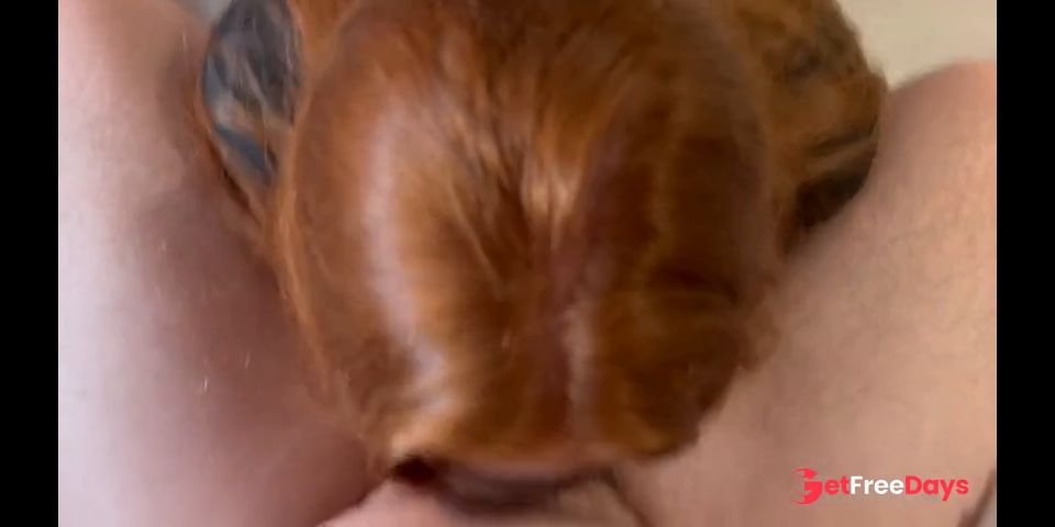REAL ESCORT - Sexy Redhead Escort Gets Fucked In Hotel Window With People Walking Past