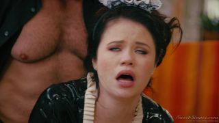 Submission and hard punishment for bad maid Yhivi.-6