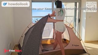 [GetFreeDays.com] Im showing you how well I know how to assemble a tent to persuade you to outdoor sex Sex Leak October 2022-6