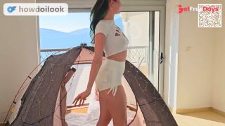 [GetFreeDays.com] Im showing you how well I know how to assemble a tent to persuade you to outdoor sex Sex Leak October 2022-7