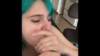 TheRealSweetPetite - Sucking & Fucking Big Black Cock #1 - Blowjob-6